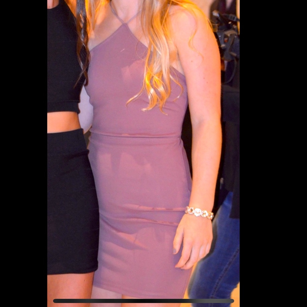 Tobi light purple tight dress